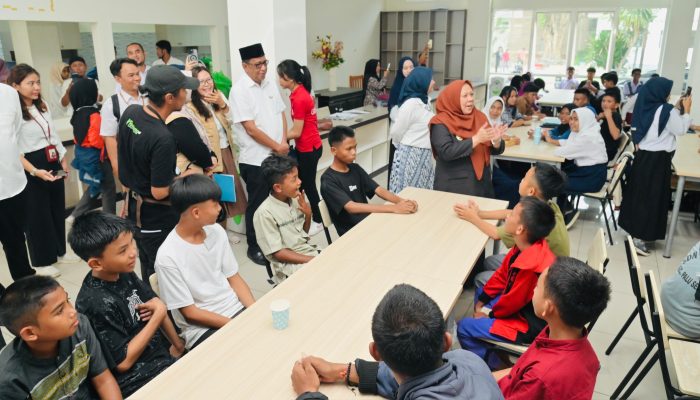 Wagub Sulteng Reny Lamadjido Buka MPLS Sekolah Rakyat Tadulako Nambaso