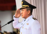 HUT ke-80 RI di Bumi Tepe Asa Moroso, Bupati Iksan Jadi Inspektur Upacara