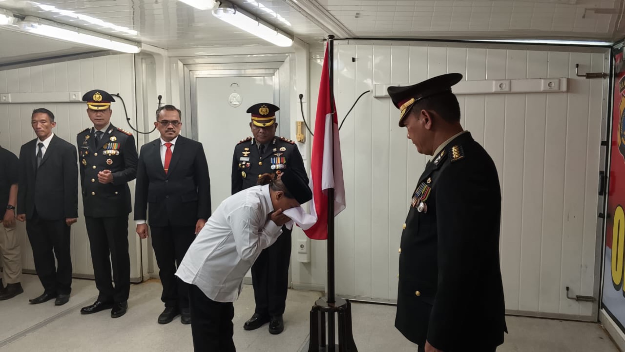 Dua Simpatisan Paham Radikal Asal Kabupaten Sigi Baca Ikrar Setia ke NKRI