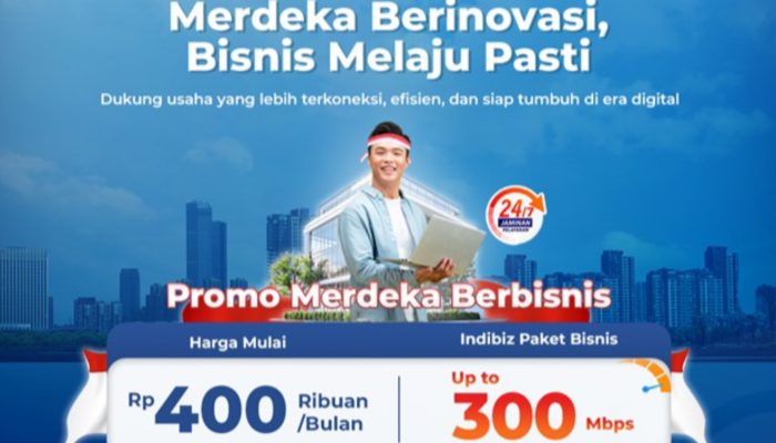 Rayakan HUT ke-80 RI, Telkom Hadirkan Promo Paket Indibiz Mulai Rp400 Ribuan
