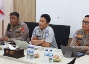 Jasa Raharja dan Ditlantas Polda Sulteng Bahas Percepatan Pelayanan Korban Kecelakaan Lalu Lintas
