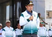 Bupati Morowali Iksan Baharudin Lepas Kontingen POPDA 2025 ke Kota Palu