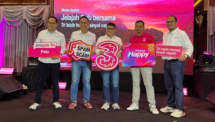 Jaringan Tri Ditopang 744 BTS, Jangkau 170 Kecamatan di Sulawesi Tengah