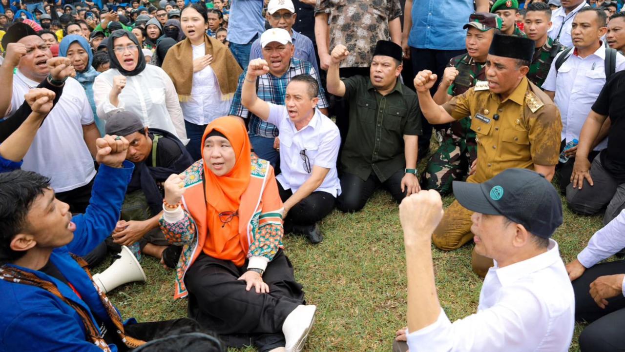 Gubernur Sulteng Anwar Hafid Duduk bersama Pendemo, Pastikan Segera Hentikan Aktivitas Tambang Ilegal
