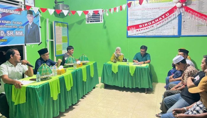 Wakil Ketua DPRD Sulteng Syarifuddin Hafid Serap Aspirasi Warga di Delapan Desa Morowali