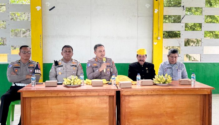 Ditlantas Polda Sulteng dan Pemerintah Kelurahan Talise Valangguni Sepakat Terapkan Denda Adat bagi Pelanggar Knalpot Brong