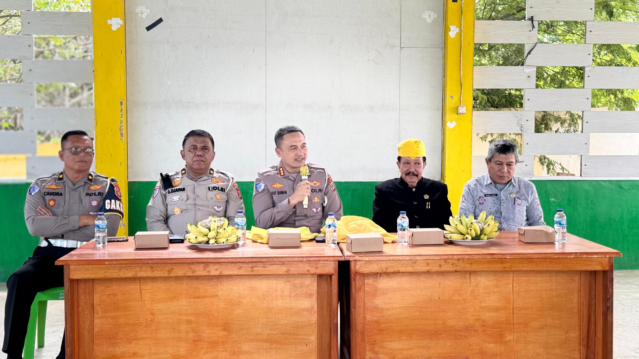 Ditlantas Polda Sulteng dan Pemerintah Kelurahan Talise Valangguni Sepakat Terapkan Denda Adat bagi Pelanggar Knalpot Brong