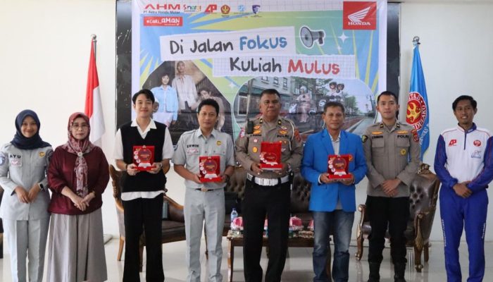 Jasa Raharja Tekankan Pentingnya Disiplin Berlalu Lintas kepada Mahasiswa Untad