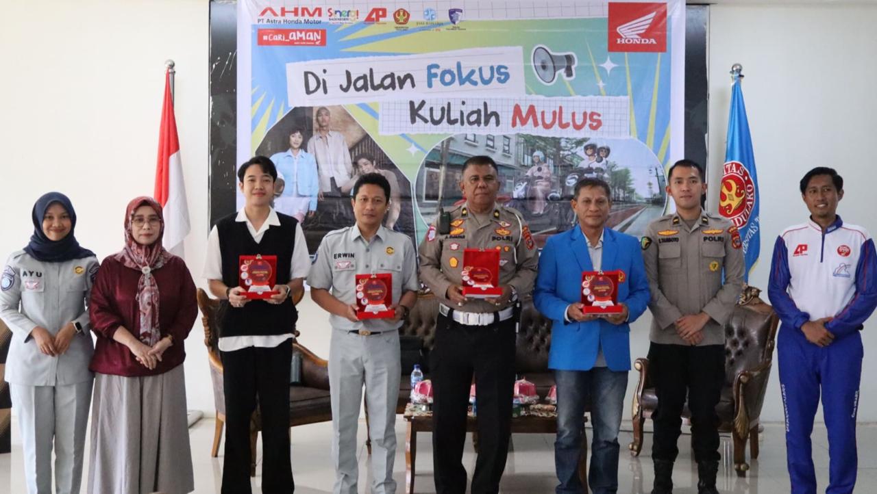 Jasa Raharja Tekankan Pentingnya Disiplin Berlalu Lintas kepada Mahasiswa Untad