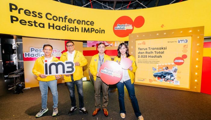 IM3 Gelar Pesta Hadiah IMPoin 2025, Ribuan Hadiah Spektakuler Siap Dibagikan