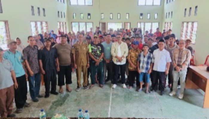 Wakil Ketua DPRD Sulteng Ambo Dalle Serap Aspirasi Warga Morowali