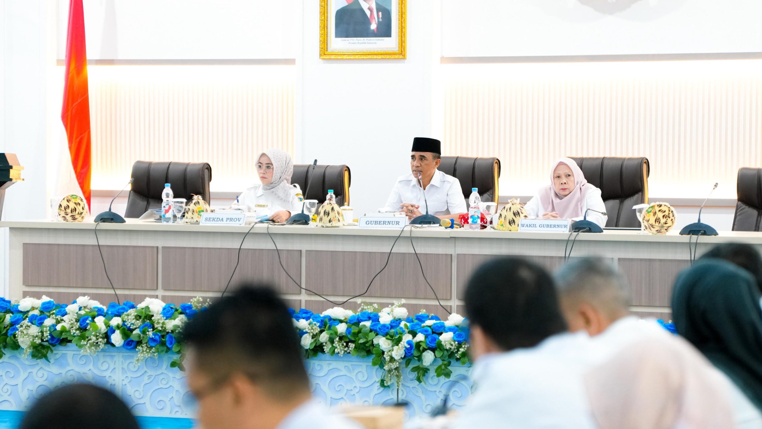 Dana Transfer Daerah 2026 Susut, Anwar Hafid Minta OPD Kreatif Cari Program ke Pusat