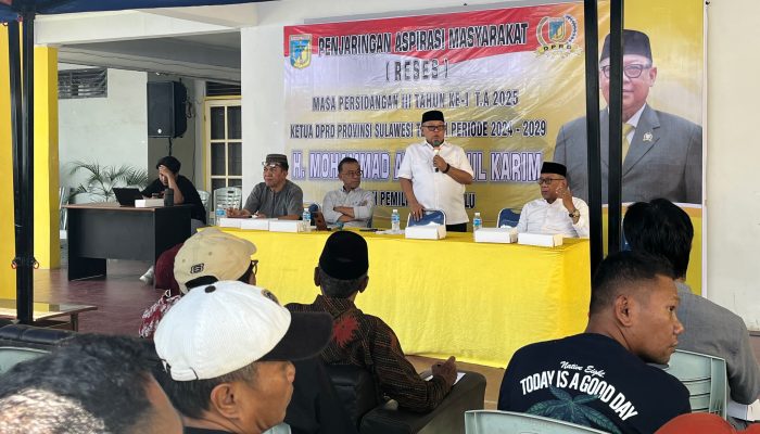 Reses Ketua DPRD Sulteng Arus Abdul Karim: Warga Minta Bantuan Usaha hingga Perbaikan Infrastruktur
