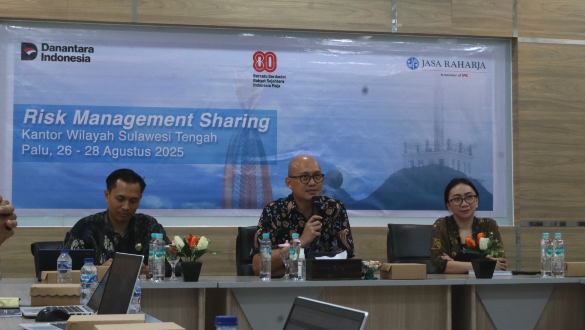 Gelar Pembinaan di Jasa Raharja Sulteng, Kepala Divisi Manajemen Risiko dan ESG Tekankan Pentingnya Integritas