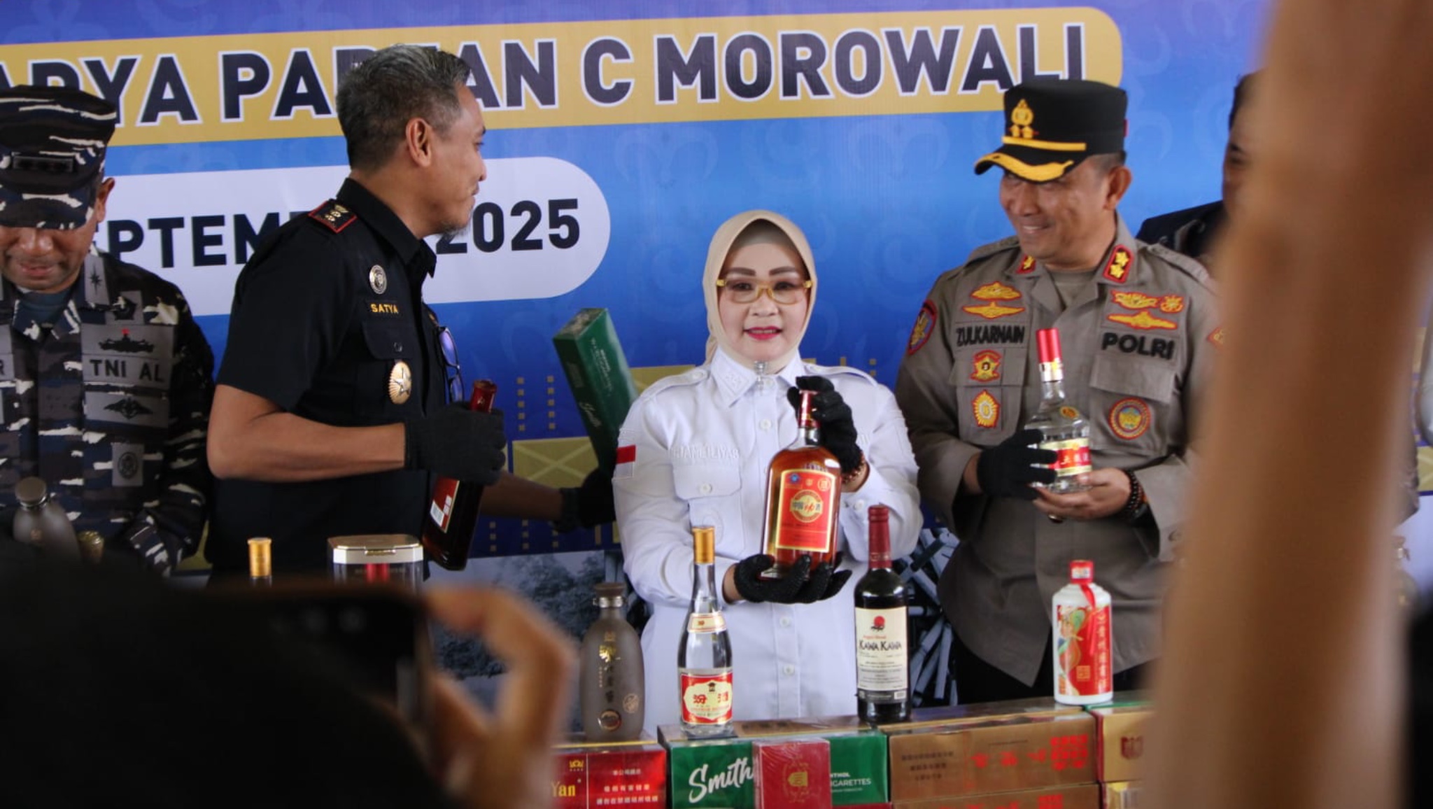 Musnahkan Barang Ilegal Senilai Miliaran Rupiah, Wabup Iriane Iliyas Apresiasi Bea Cukai Morowali