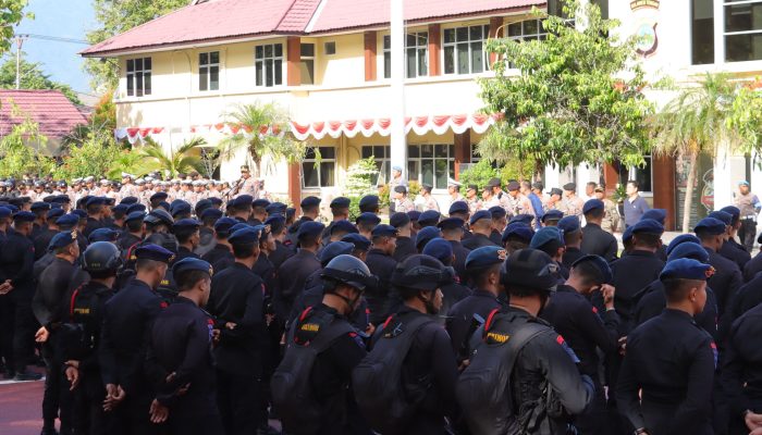 1.273 Personel Gabungan Diterjunkan Amankan Demo di DPRD Sulteng Hari Ini, Polisi Ingatkan Pendemo Tak Anarkis