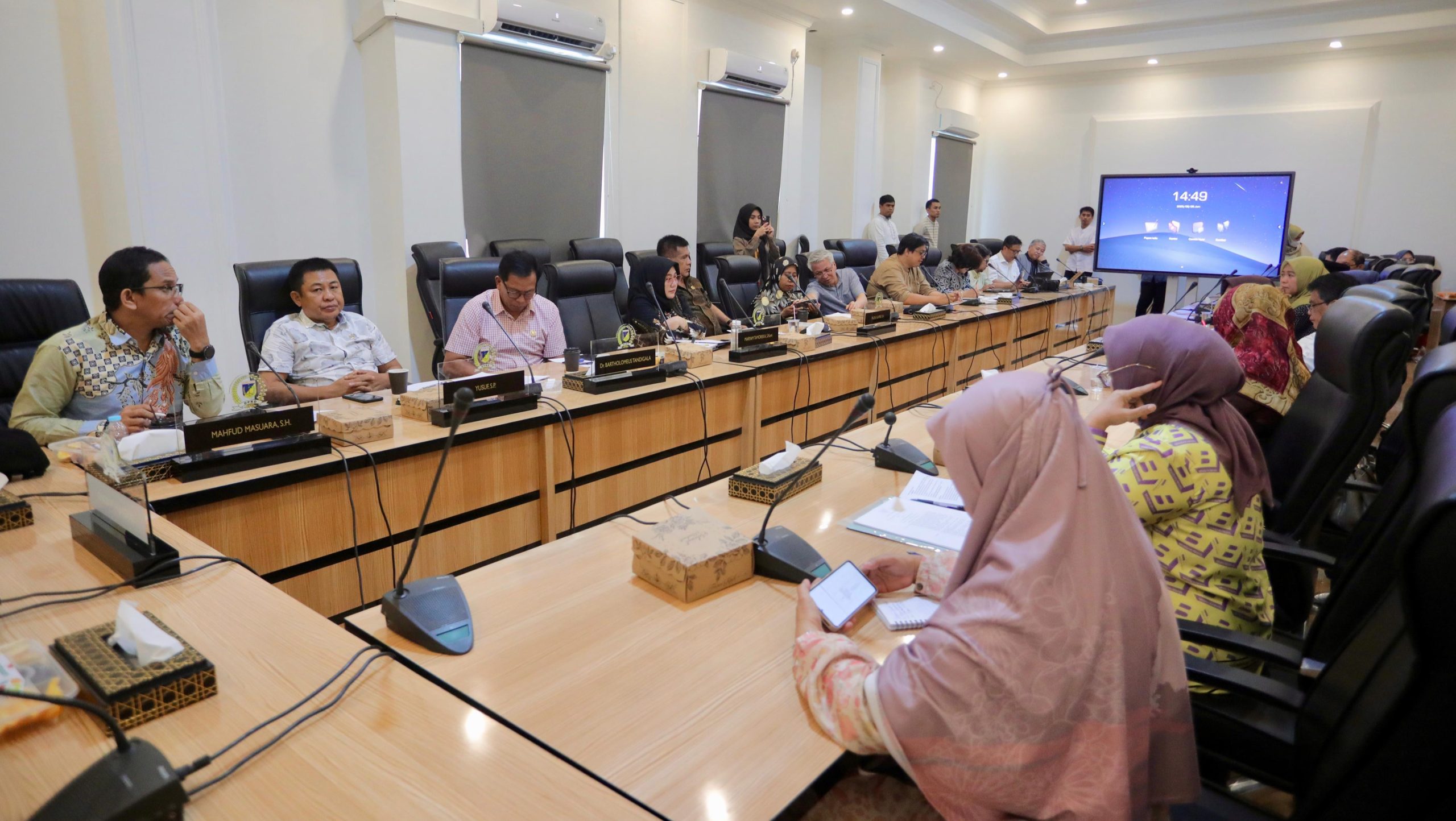 Bapemperda DPRD Sulteng Bahas Usulan Propemperda 2026, Fokus pada Hukum Adat, Ekonomi Hijau dan Cagar Budaya