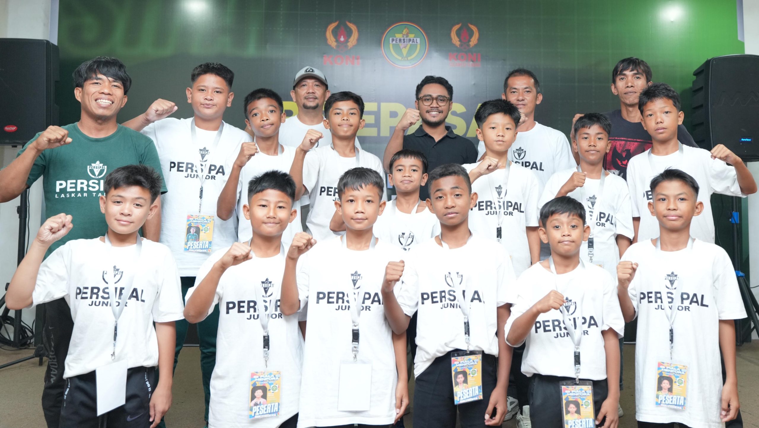 Ketua KONI Sulteng Fathur Razaq Lepas Persipal U-12 Berlaga di Piala Menpora 2025