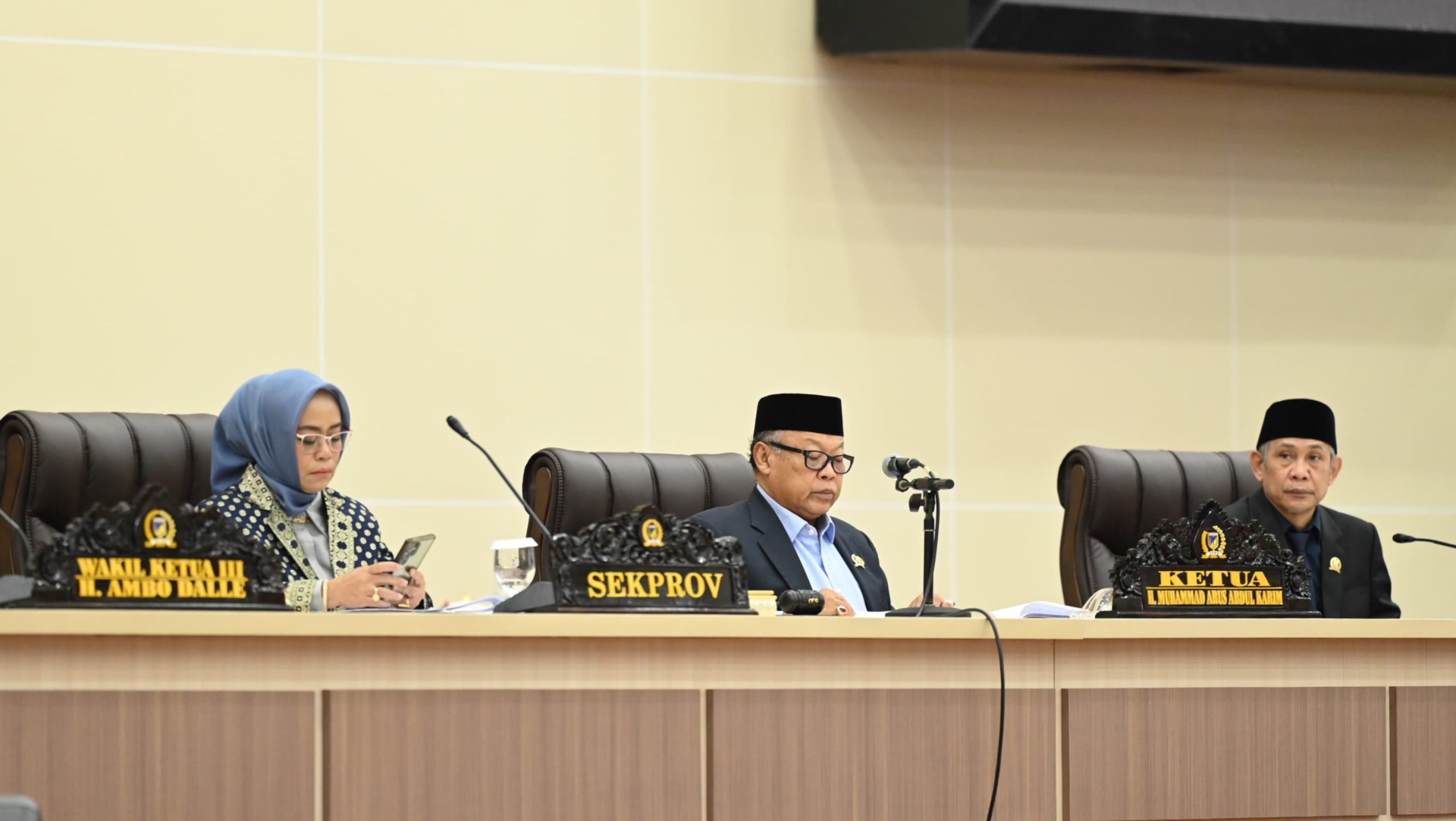 DPRD Sulteng Setujui Tiga Raperda Menjadi Perda