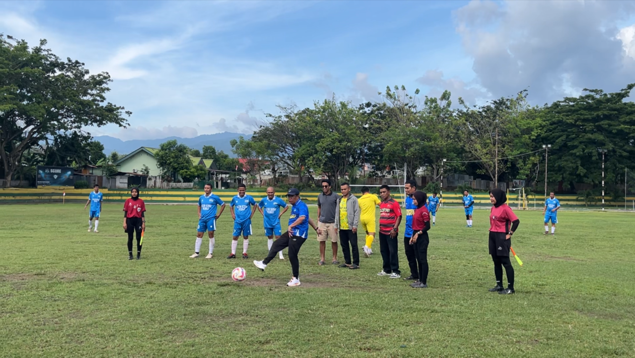Pererat Silaturahmi Antar Generasi, Pemprov Sulteng FC Gelar Trofeo Kelima di Kota Palu