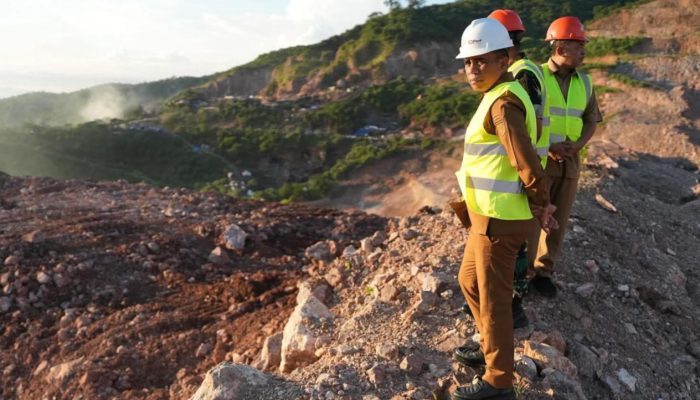 Kunjungi Area Pertambangan PT CPM, Anwar Hafid Tak Ingin Sumber Daya Alam Hanya Jadi Angka di Laporan Produksi