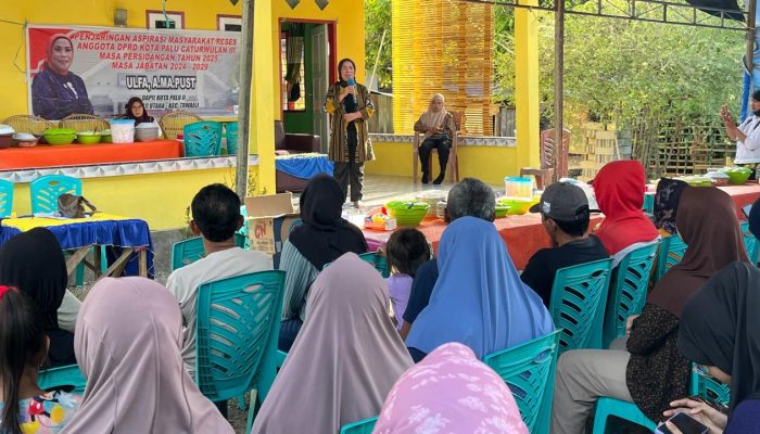 Anggota DPRD Palu Ulfa Terus Perjuangkan Penuntasan Masalah Krisis Air di Kayumalue Ngapa