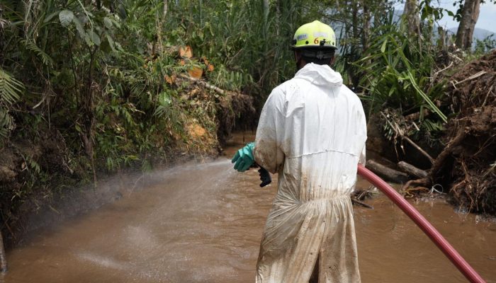 PT Vale Laporkan Kemajuan Penanganan Pasca Kebocoran Pipa Minyak di Towuti