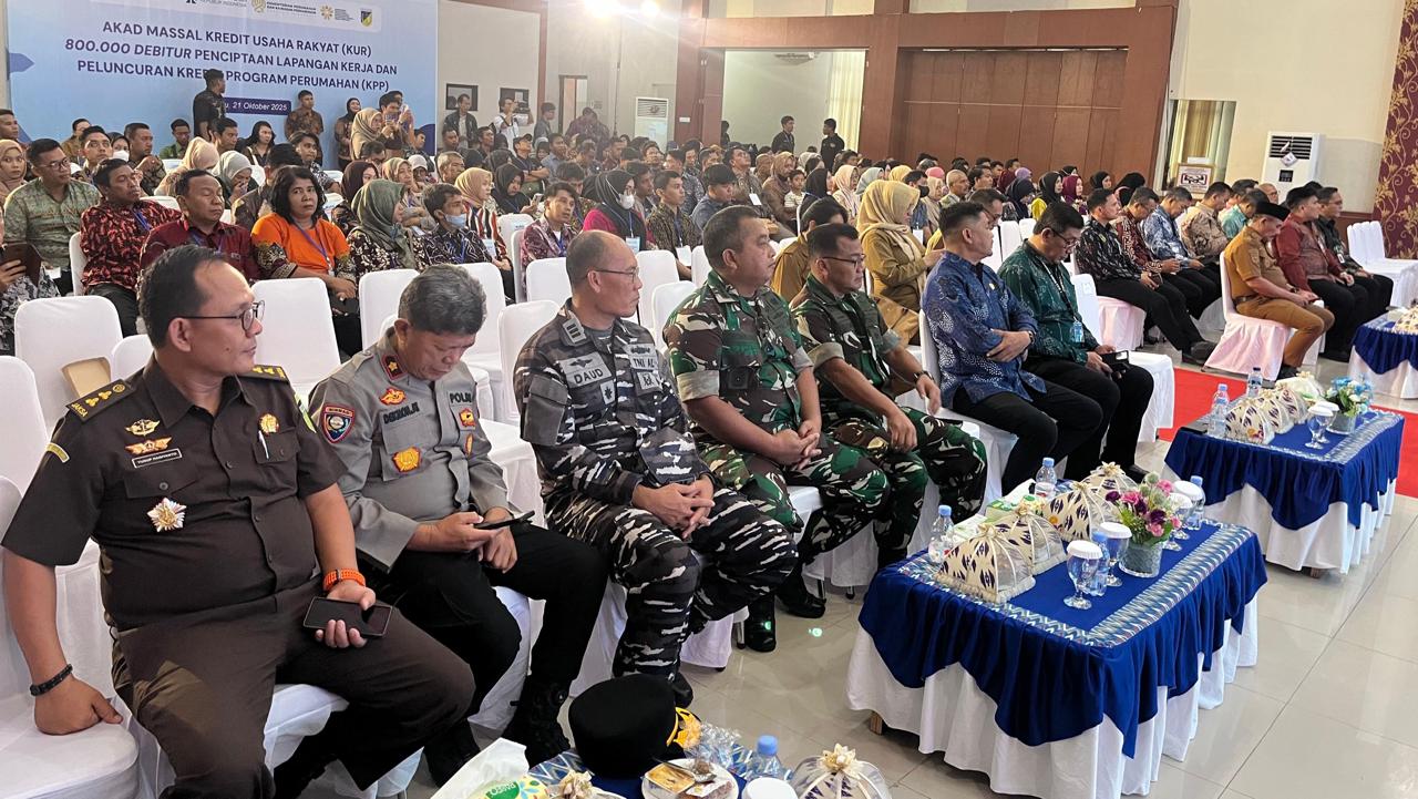 Anggota DPRD Sulteng Hadiri Akad Massal KUR dan Peluncuran Program Perumahan