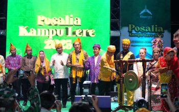 Posalia Kampu Lere 2025, Gubernur Sulteng Anwar Hafid: Budaya Lokal Adalah Jati Diri Bangsa
