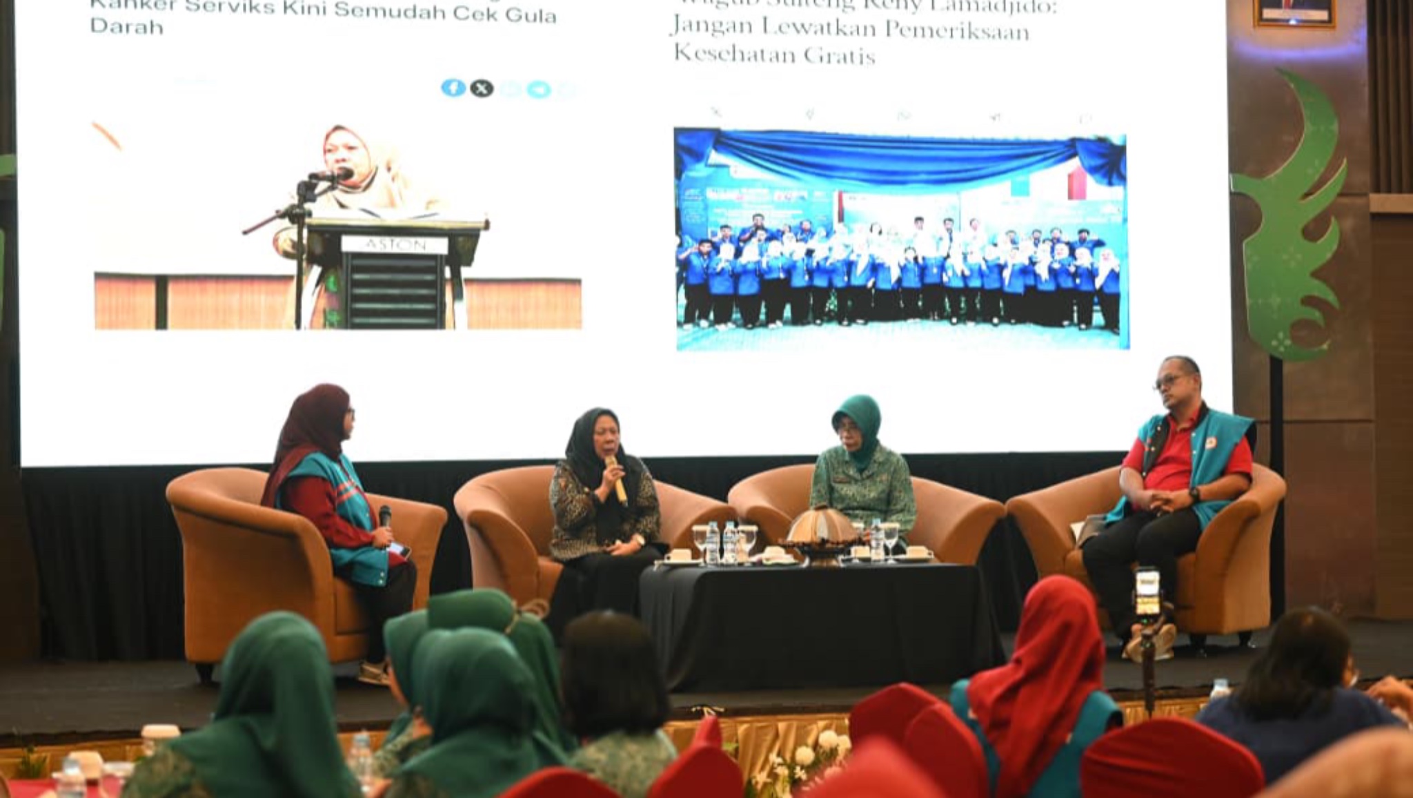 Wakil Gubernur Sulteng Reny Lamadjido Dorong Perempuan Vaksinasi HPV