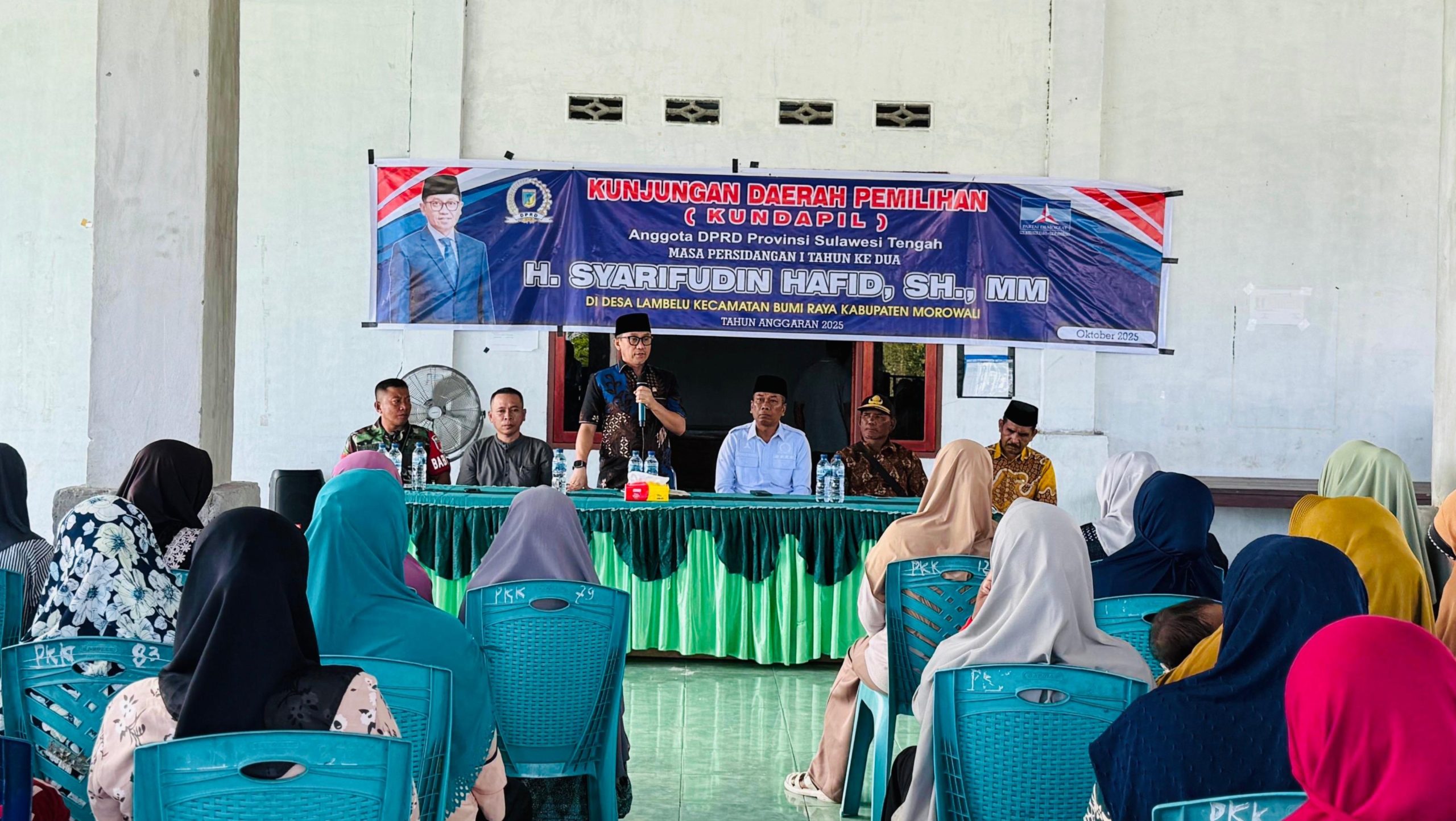 Wakil Ketua DPRD Sulteng Syarifudin Hafid Serap Aspirasi Petani di Desa Lambelu Morowali