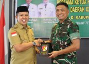 Pemkab Morowali Jamu Makan Siang Pangdam XXIII/Palaka Wira