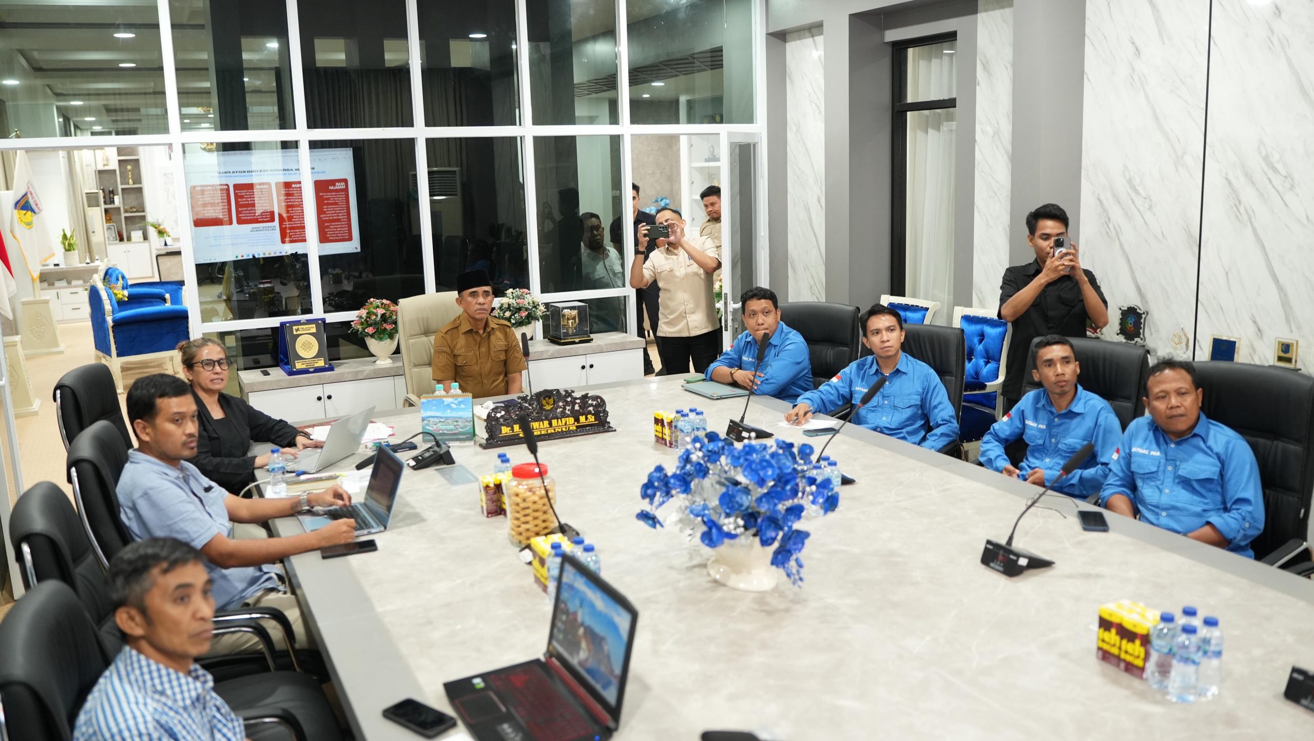 Satgas Konflik Agraria Sulteng Laporkan Perkembangan Kasus ke Gubernur Anwar Hafid