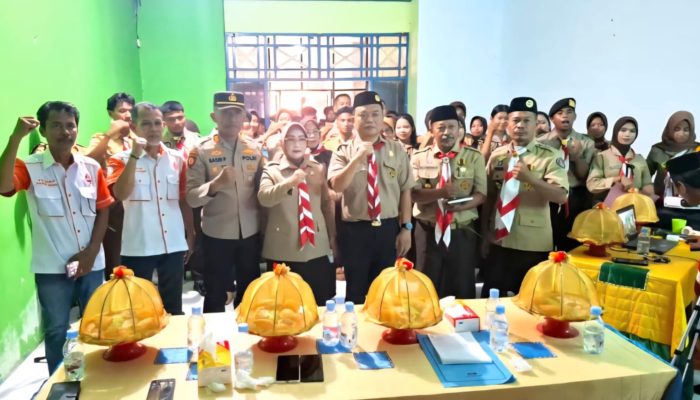 Ketua Kwarcab Morowali Iriane Iliyas Resmi Buka Kegiatan Jota Joti 2025