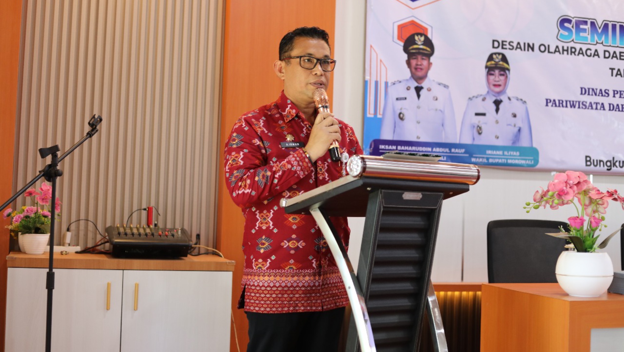 Pemkab Morowali Gelar Seminar Awal Penyusunan Rancangan Desain Olahraga Daerah, Wujudkan Indonesia Emas 2045
