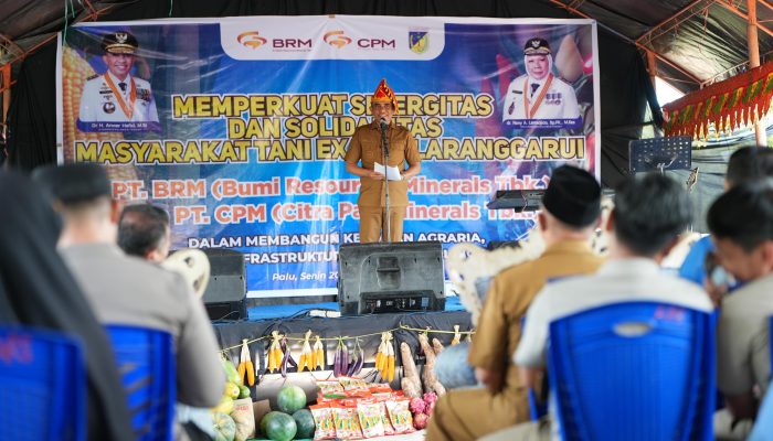 Intervensi Gubernur Anwar Hafid Akhiri Sengketa Lahan di Laranggarui, Warga Terima Bibit dan Beasiswa dari PT CPM