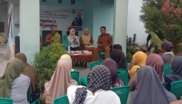 Anggota DPRD Palu Mutmainah Korona Serap Aspirasi Warga Mamboro, Minta Bantuan Modal Usaha-Pembangunan Jalan