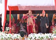 Gubernur Sulteng Anwar Hafid Pimpin Upacara HUT ke-12 Morowali Utara, Singgung soal Pengawasan Tambang