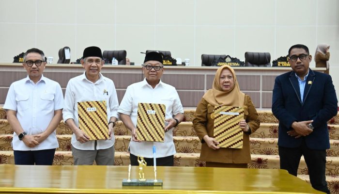 Pemprov-DPRD Sulteng Sepakati KUA dan PPAS 2026