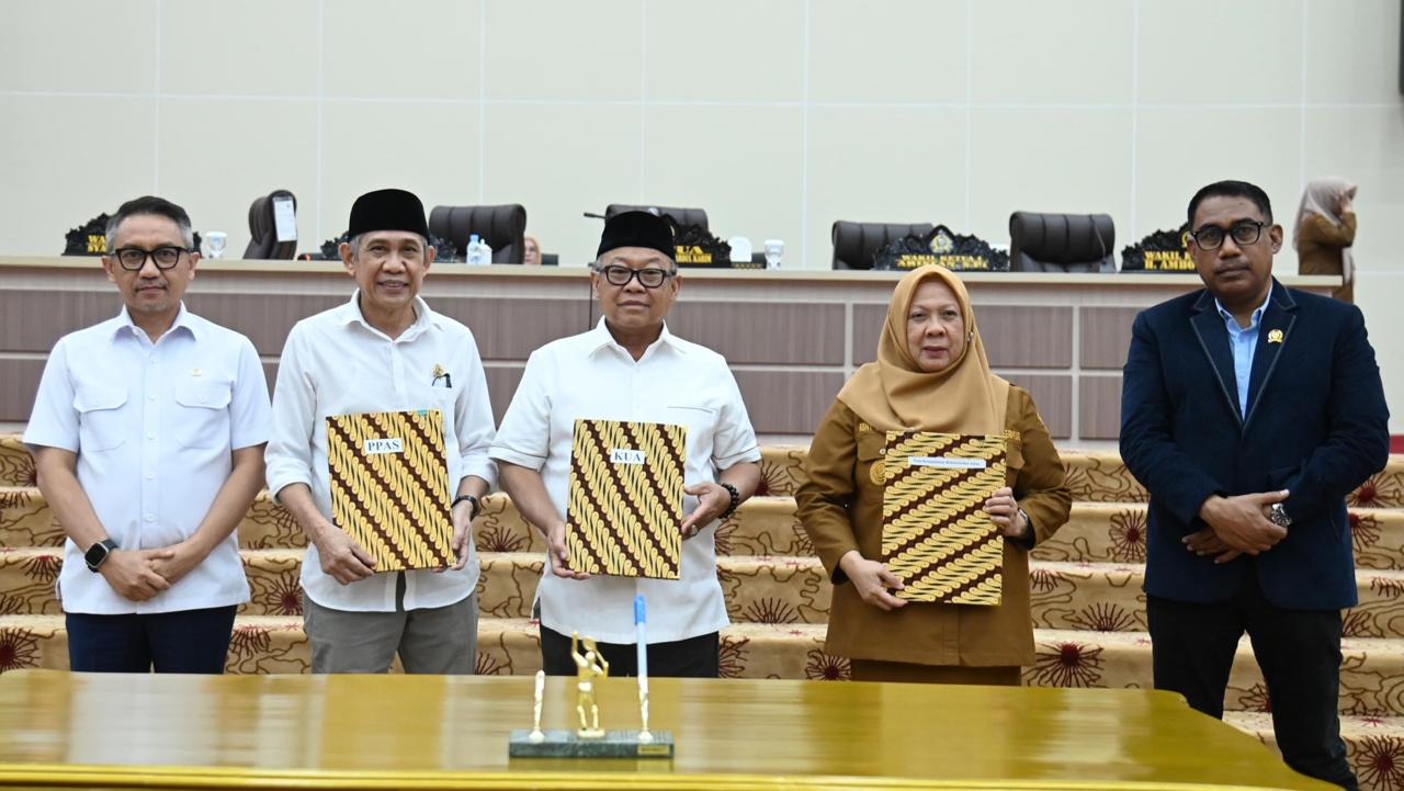Pemprov-DPRD Sulteng Sepakati KUA dan PPAS 2026