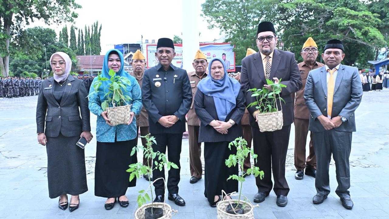 Upacara Hari Pahlawan ke-80 di Sulteng Berlangsung Khidmat, Anwar Hafid Ajak Warga Teruskan Semangat Perjuangan