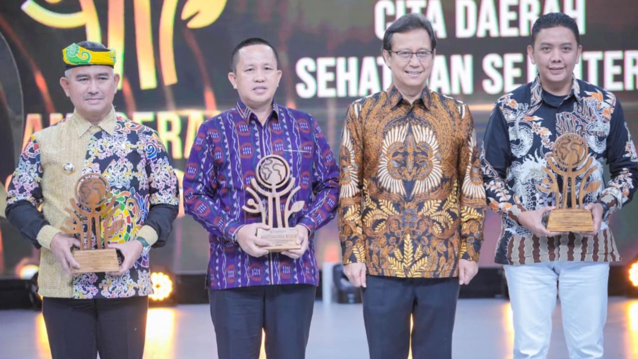 Program Pemkab Morowali Jemput Sakit Pulang Sehat Sabet Penghargaan dari Kompas TV