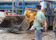 Bupati Morowali Iksan Baharudin Pimpin Kerja Bakti ‘Sikat’ Sampah di Bahodopi