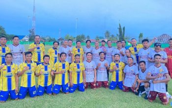 Dua Gol Bupati Ilham Lawidu Sukses Membawa SKILL FC Menang Tipis atas Jurnalis Palu FC