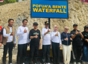 Wakil Ketua DPRD Sulteng Syarifudin Hafid Hadiri Peresmian Air Terjun Pofua’a Bente, Dorong Pariwisata Morowali Jadi Penggerak Ekonomi Daerah