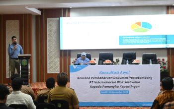PT Vale Mulai Konsultasi Awal Pembaharuan Dokumen Pascatambang Blok Sorowako, Libatkan Pemangku Kepentingan Luwu Timur