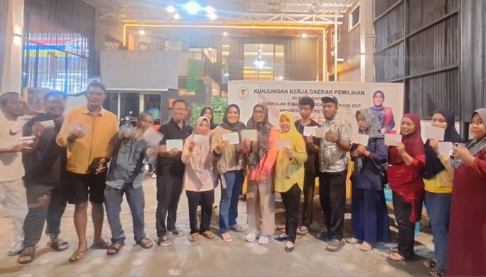 Kundapil Vivi Irade di Kayumalue Ngapa, Soroti Penanganan Banjir dan Gelar Berbagai Lomba