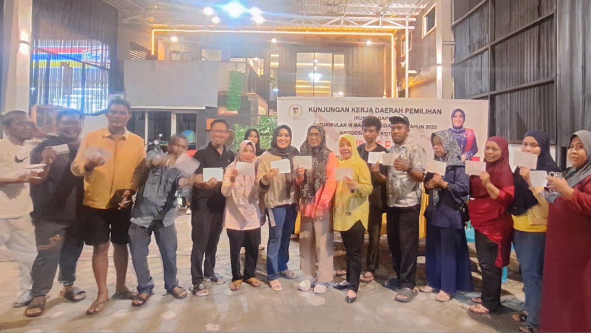 Kundapil Vivi Irade di Kayumalue Ngapa, Soroti Penanganan Banjir dan Gelar Berbagai Lomba