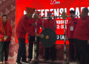 Konferda dan Konfercab PDIP Sulteng Resmi Dibuka, Empat Nama Berebut Kursi Ketua DPD