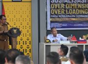 Sekda Morowali Yusman Mahbub Resmi Buka Sosialisasi ODOL Kendaraan Tambang